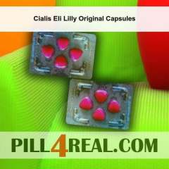 Cialis Eli Lilly Original Capsules 816