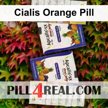 Cialis Orange Pill 047