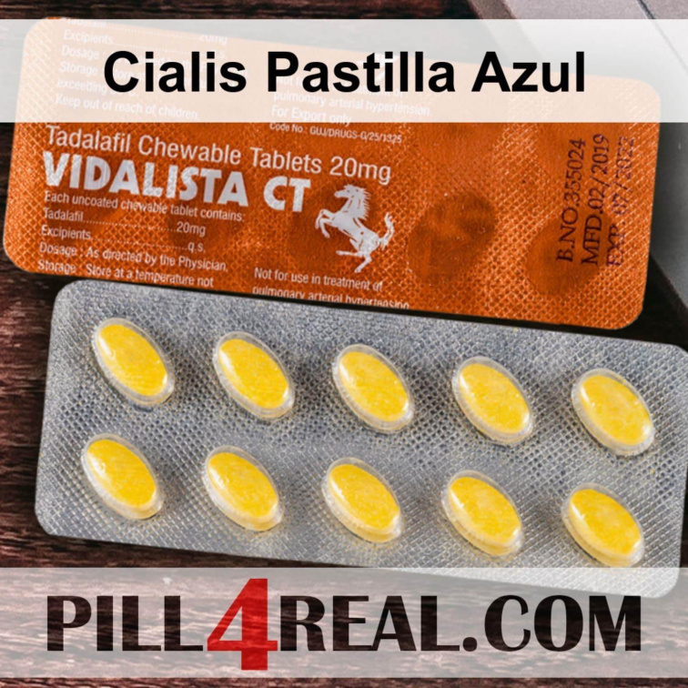 Cialis Pastilla Azul 586