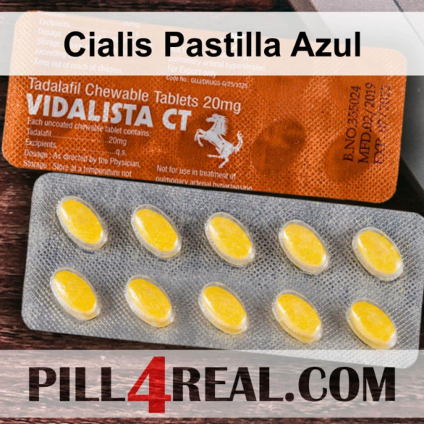 Cialis Pastilla Azul 586