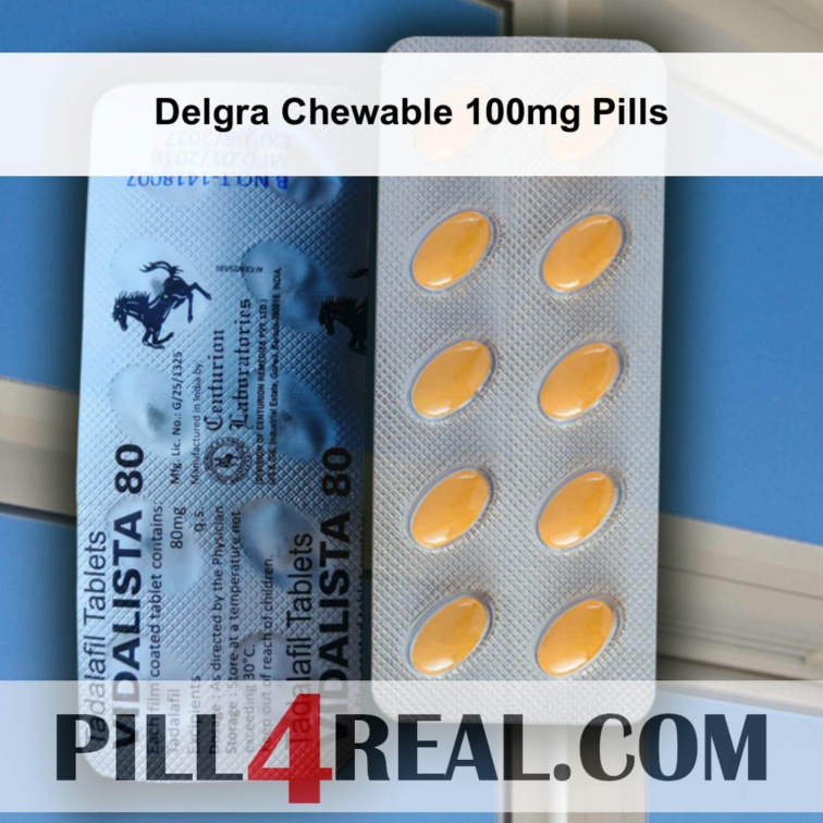 Delgra Chewable 100mg Pills 477