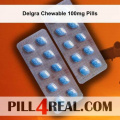 Delgra Chewable 100mg Pills 522