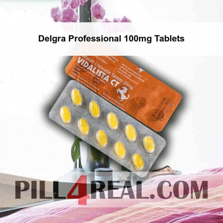 Delgra Professional 100mg Tablets 048