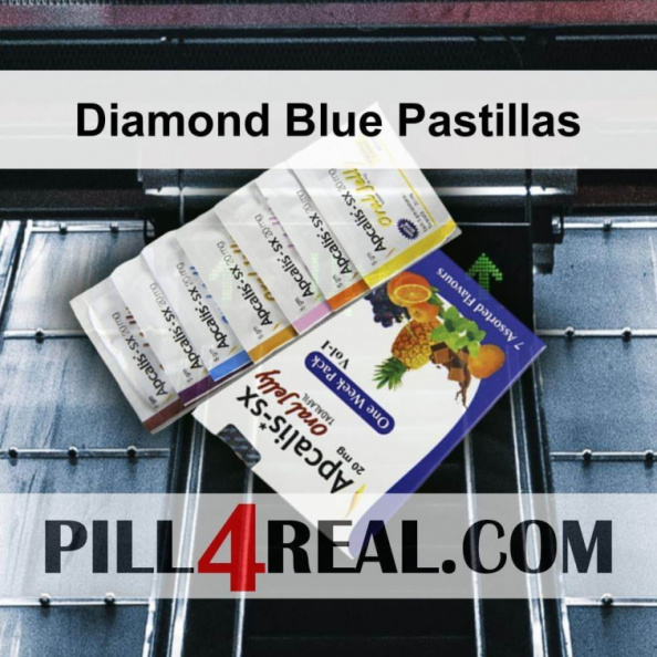 Diamond Blue Pastillas 168