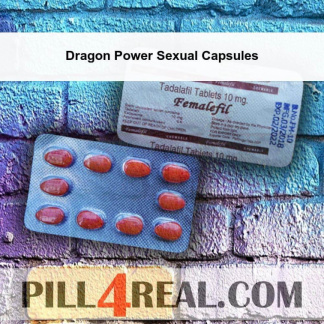 Dragon Power Sexual Capsules 138