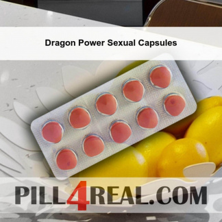 Dragon Power Sexual Capsules 151