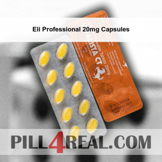Eli Professional 20mg Capsules 020
