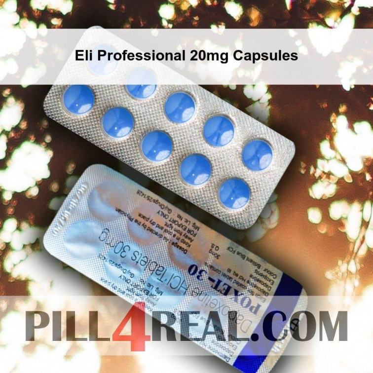 Eli Professional 20mg Capsules 119