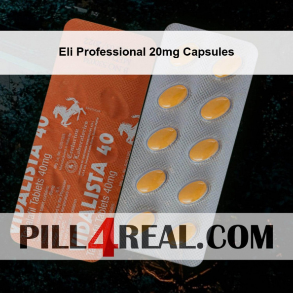 Eli Professional 20mg Capsules 484