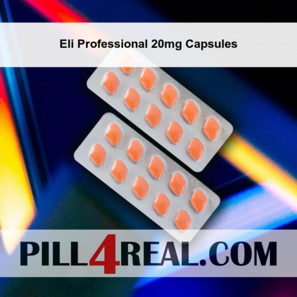 Eli Professional 20mg Capsules 850