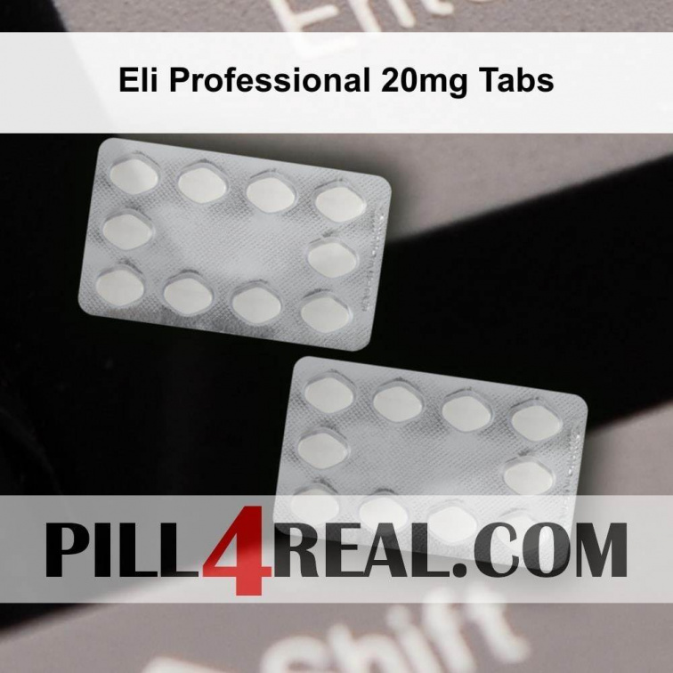 Eli Professional 20mg Tabs 722