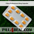 Filitra Professional 20mg Capsules 602