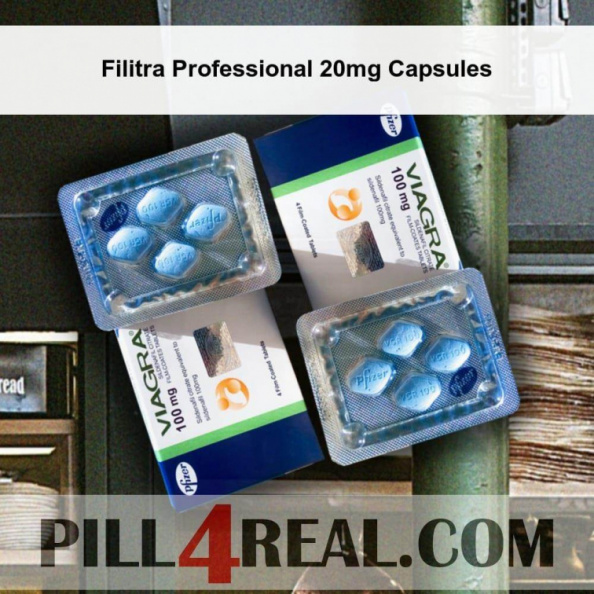Filitra Professional 20mg Capsules 953