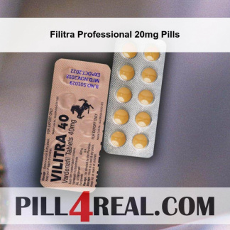 Filitra Professional 20mg Pills 086