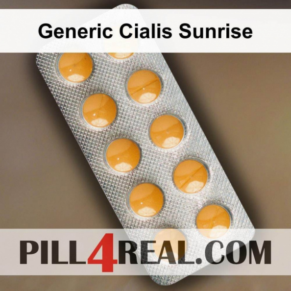 Generic Cialis Sunrise 561