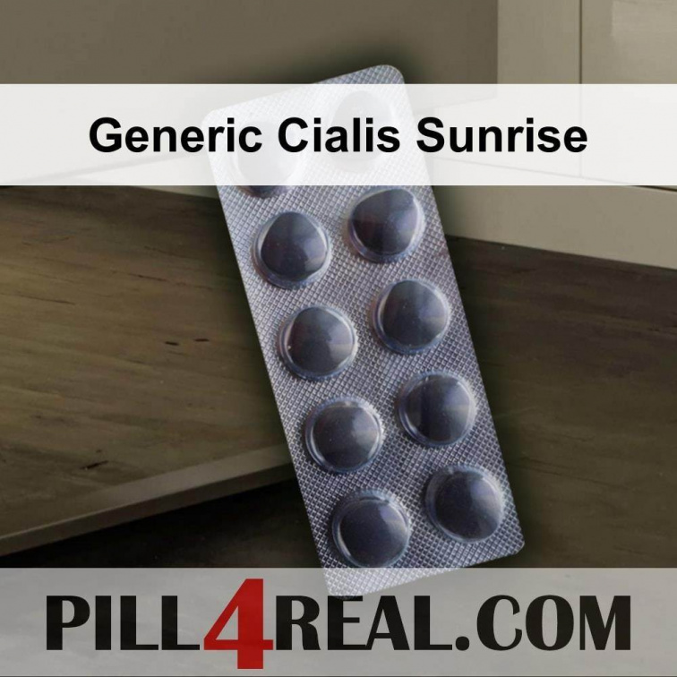 Generic Cialis Sunrise 599