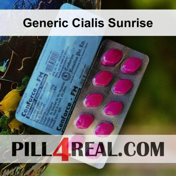 Generic Cialis Sunrise 901