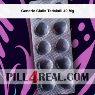 Generic Cialis Tadalafil 40 Mg 277