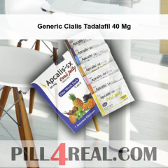 Generic Cialis Tadalafil 40 Mg 326