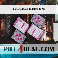 Generic Cialis Tadalafil 40 Mg 601