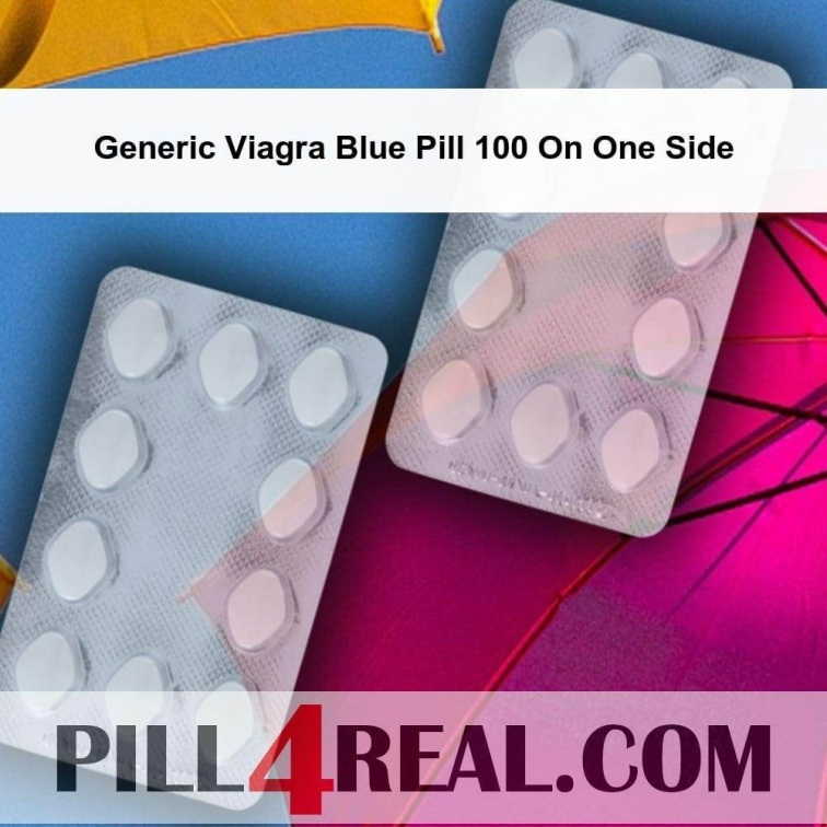 Generic Viagra Blue Pill 100 On One Side 000