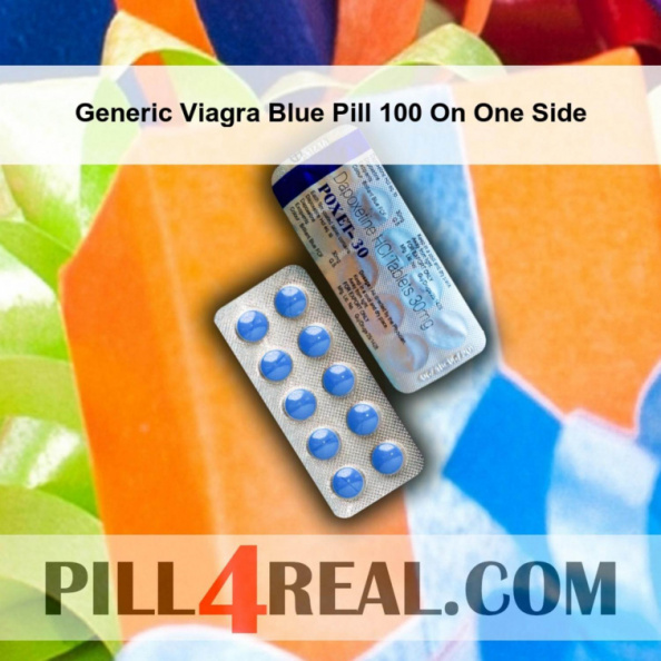 Generic Viagra Blue Pill 100 On One Side 271