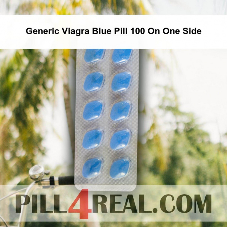 Generic Viagra Blue Pill 100 On One Side 277