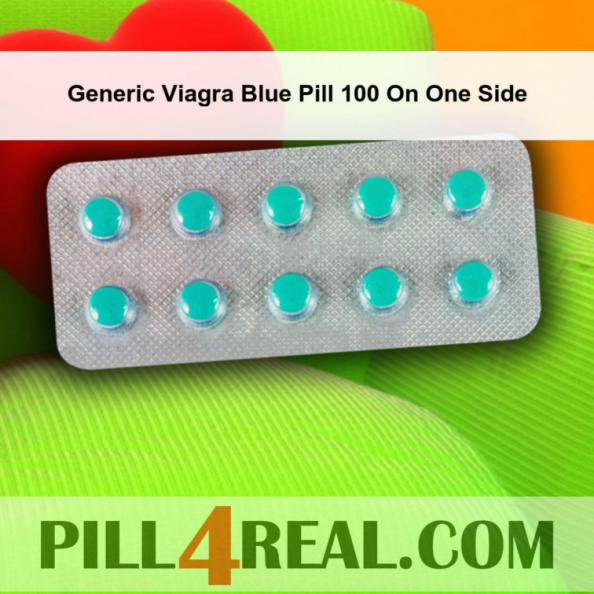 Generic Viagra Blue Pill 100 On One Side 320