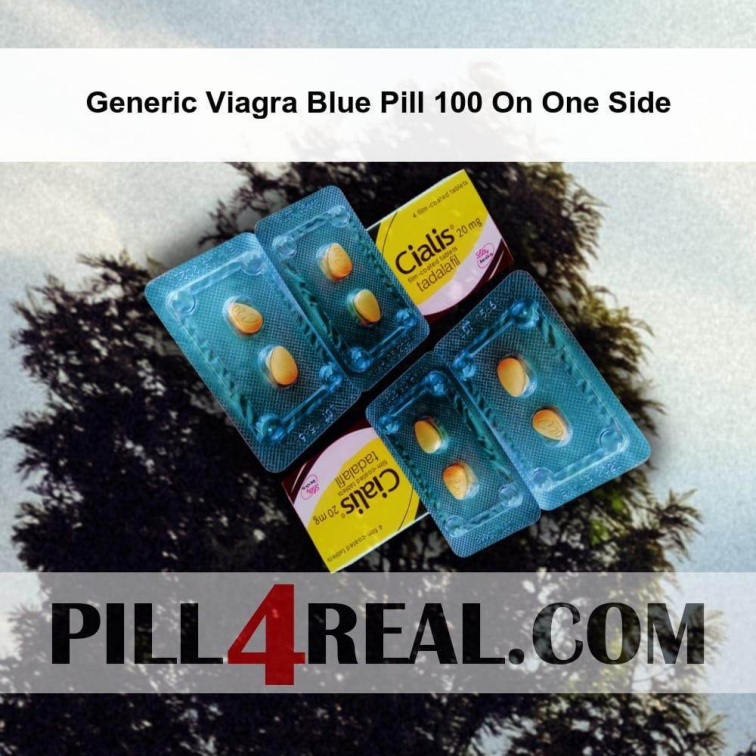 Generic Viagra Blue Pill 100 On One Side 400