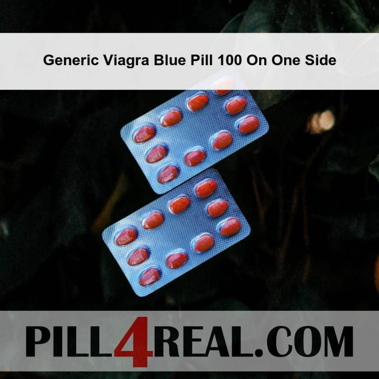 Generic Viagra Blue Pill 100 On One Side 435