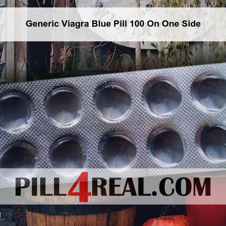 Generic Viagra Blue Pill 100 On One Side 522