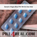 Generic Viagra Blue Pill 100 On One Side 630