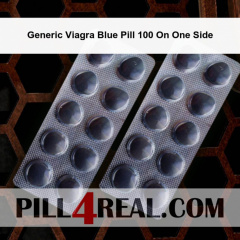Generic Viagra Blue Pill 100 On One Side 654