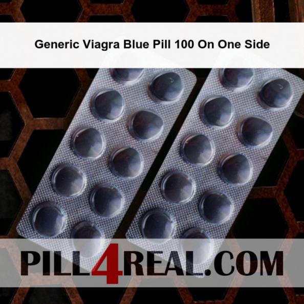 Generic Viagra Blue Pill 100 On One Side 654