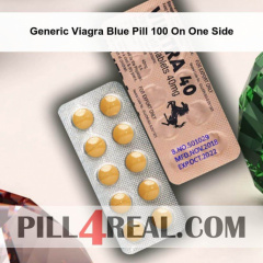 Generic Viagra Blue Pill 100 On One Side 829