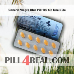 Generic Viagra Blue Pill 100 On One Side 988