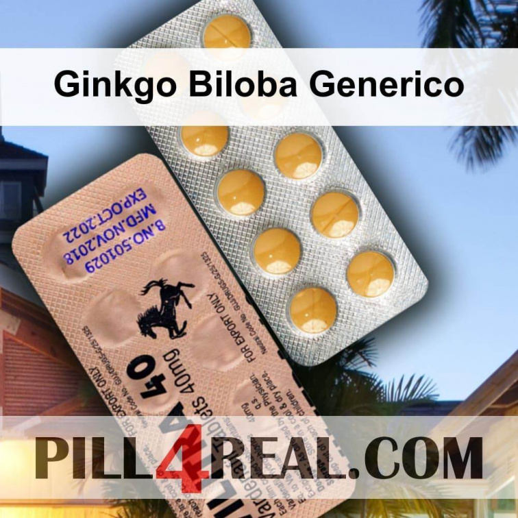 Ginkgo Biloba Generico 347