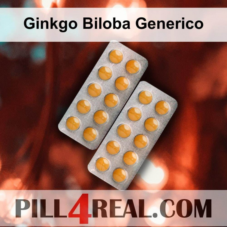 Ginkgo Biloba Generico 492