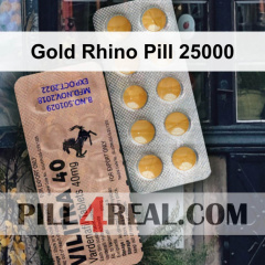 Gold Rhino Pill 25000 020