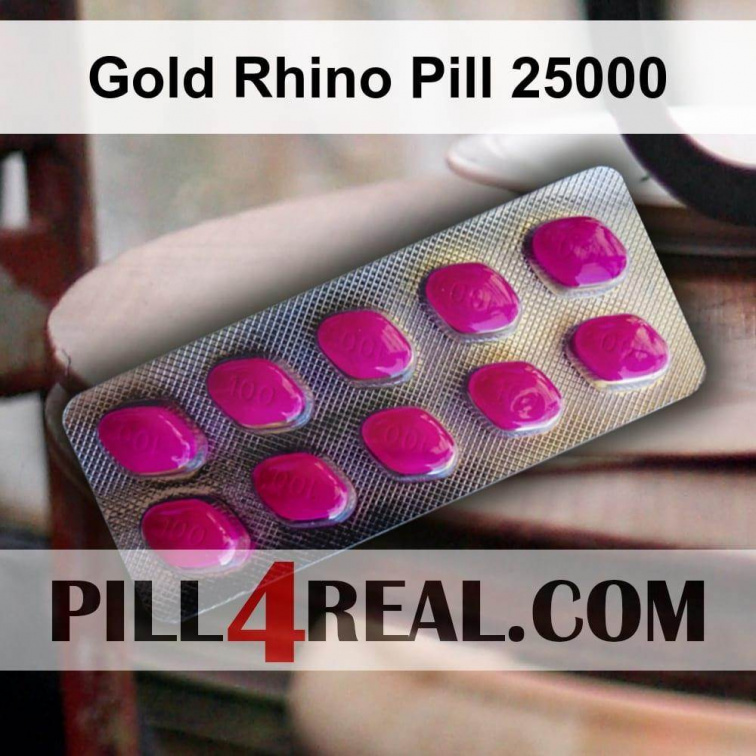 Gold Rhino Pill 25000 025