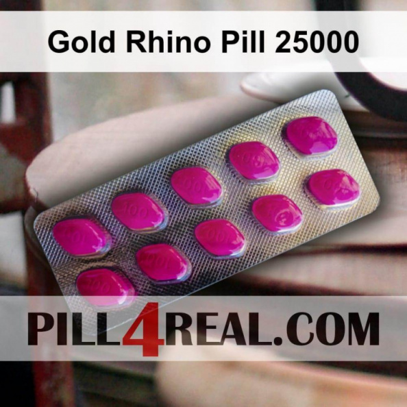 Gold Rhino Pill 25000 025