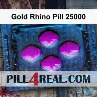 Gold Rhino Pill 25000 062