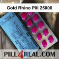 Gold Rhino Pill 25000 165