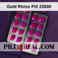 Gold Rhino Pill 25000 501