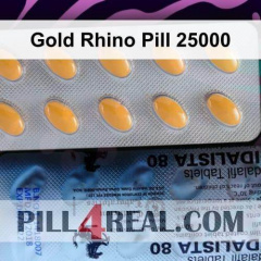 Gold Rhino Pill 25000 506