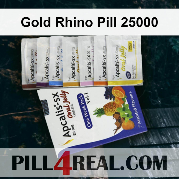 Gold Rhino Pill 25000 671