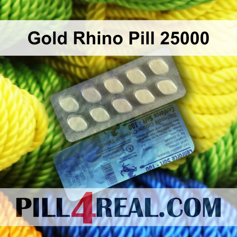 Gold Rhino Pill 25000 818