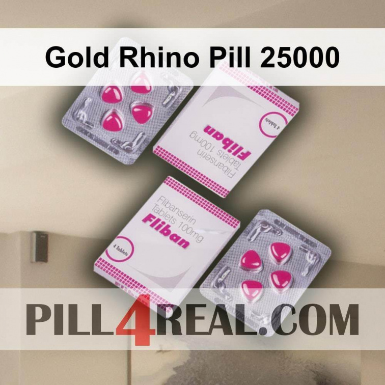 Gold Rhino Pill 25000 827