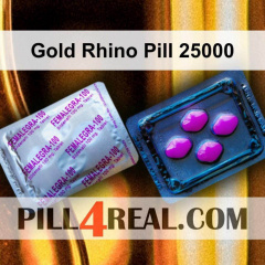 Gold Rhino Pill 25000 853