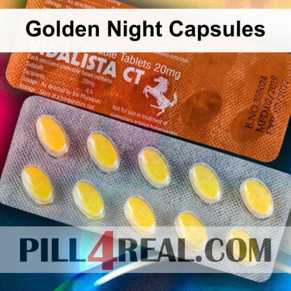 Golden Night Capsules 140